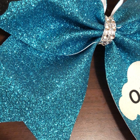 NWOT The Fault In Our Stars Cheer Hair Bow. Very Glittery. Beautiful colors. - Picture 3 of 11